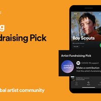 An add for spotify. 