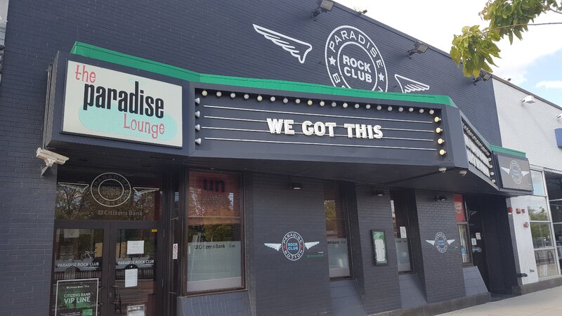 A marquee reading "We Got This".