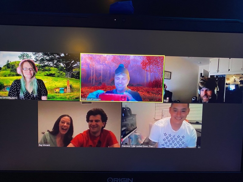 Screenshot of a Zoom meeting.