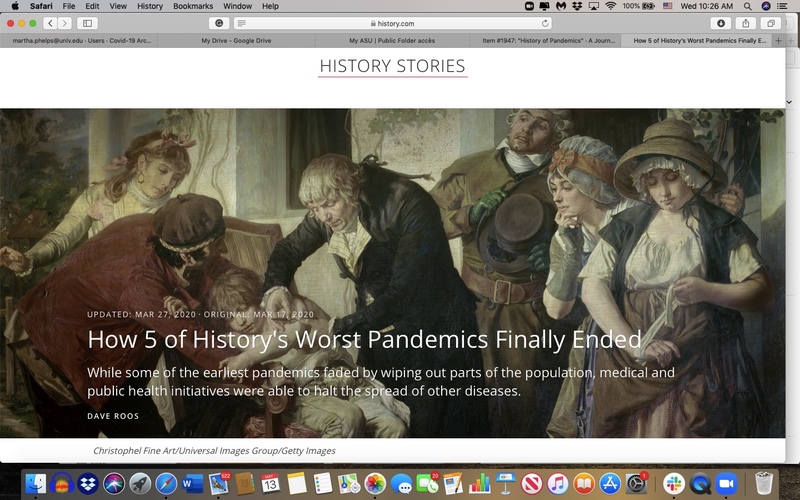 A screenshot of history.com.