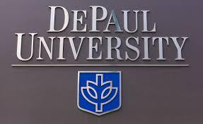 This is an image of the logo of DePaul University. 