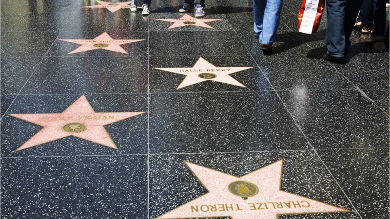 Hollywood Walk of Fame.