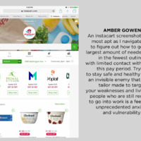 A screenshot of a grocery delivery app.