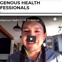 A webinar on indigenous health. 