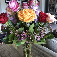 Photo of a floral arrangement. 